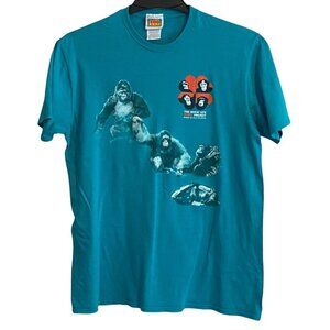 Vintage 90s Zoo Atlanta The Great Ape Heart Project T Shirt Mens Size L